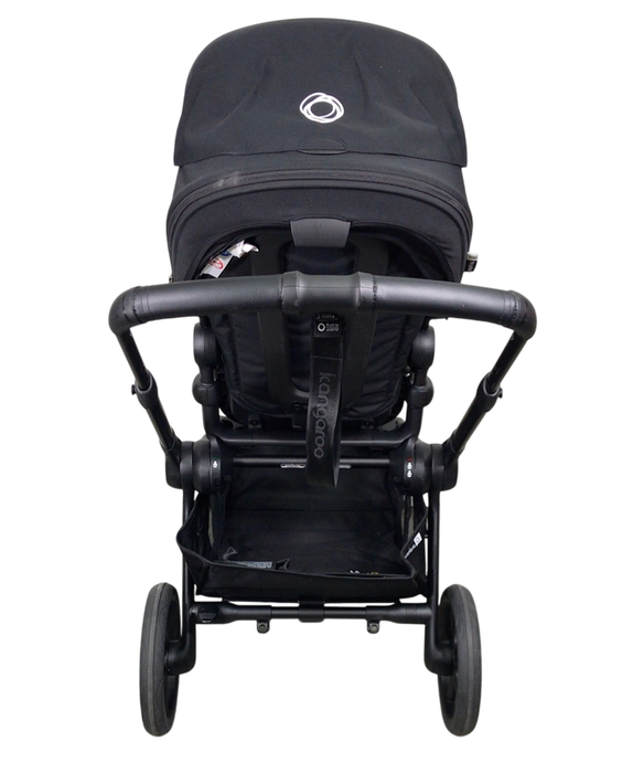 Shop Bugaboo Kangaroo Single To Double Stroller, 2024, Black, Midnight Black, Midnight Black at GoodBuy Gear