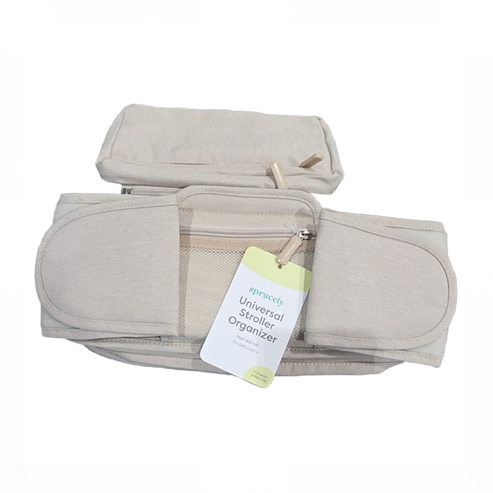 Shop DRAFT - Sprucely Universal Stroller Organizer, Oat at GoodBuy Gear