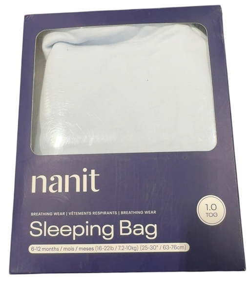 Shop Nanit Breathing Wear Sleeping Bag, Medium, Powder Blue at GoodBuy Gear