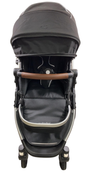 Shop Mockingbird Single 2.0 Stroller, 2025, Black, Silver With Penny Leather, Windowpane at GoodBuy Gear
