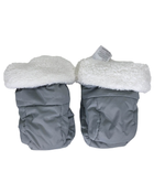 secondhand UPPAbaby Cozy Handmuffs, Anthony (White & Grey Chenille)