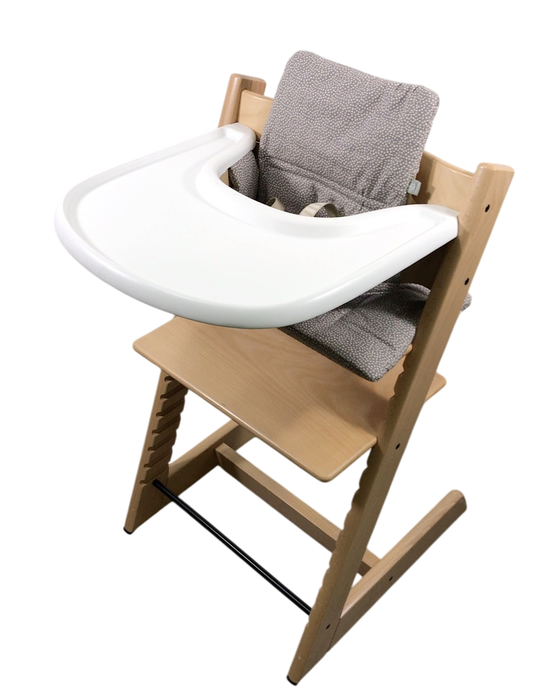 Shop Stokke Tripp Trapp Complete High Chair, Dots Grey, Natural at GoodBuy Gear