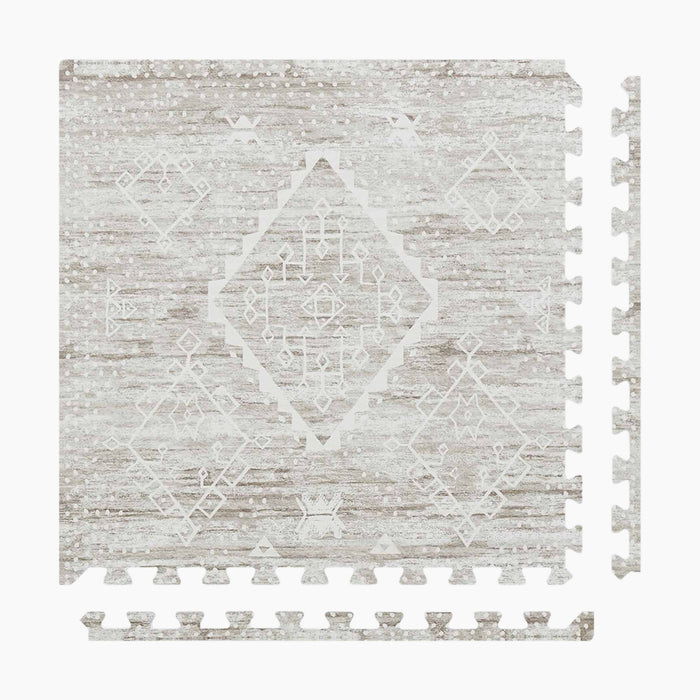 House of Noa Little Nomad Play Mat, Driftwood, Ula, 4x6