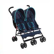 Shop Delta Children LX Side by Side Tandem Umbrella Stroller, 2026, Night Sky at GoodBuy Gear