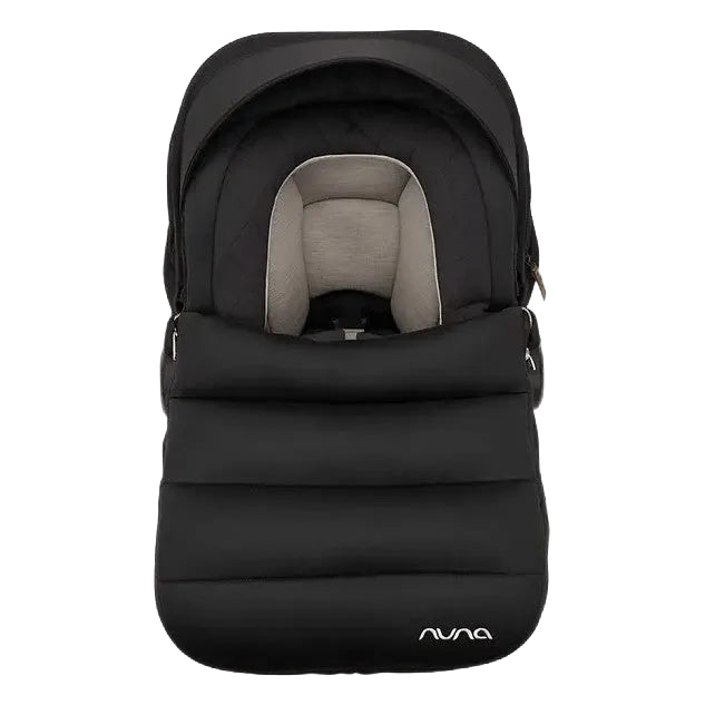 Shop Nuna Pipa Series Winter Footmuff, Caviar at GoodBuy Gear