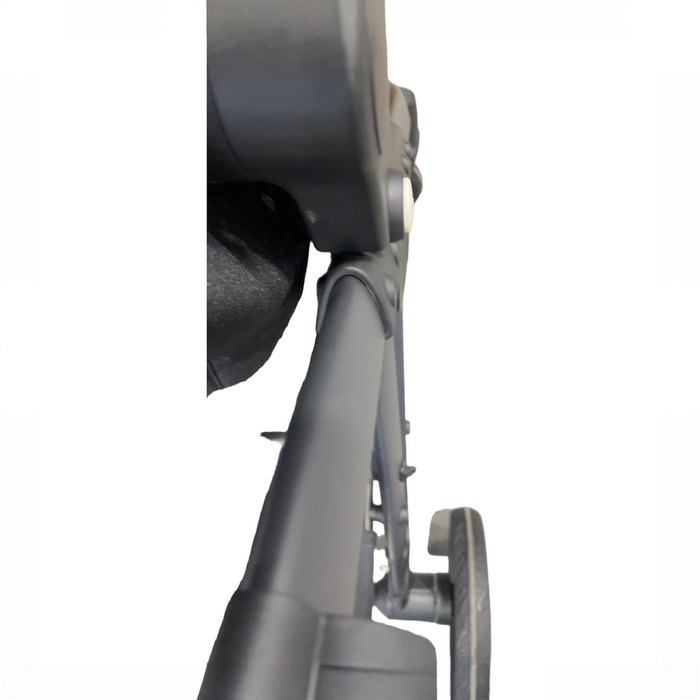 Shop Mockingbird Single to Double 3.0 Stroller, 2025, Charcoal with Penny Leather, Solid Black at GoodBuy Gear