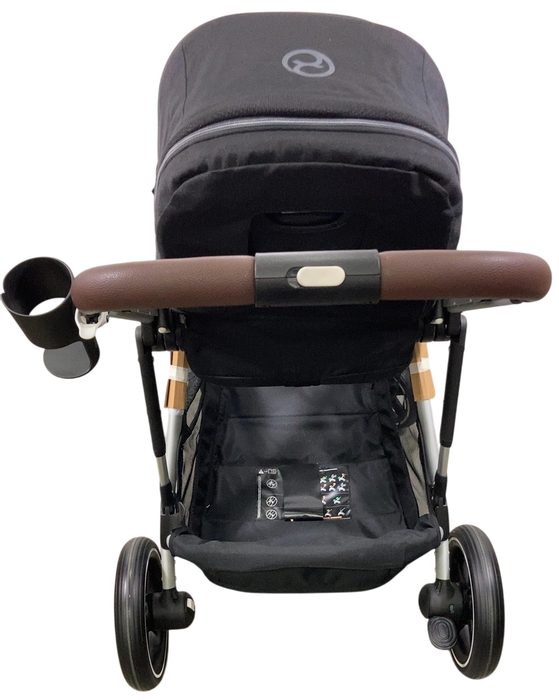 Shop Cybex Gazelle S Modular Stroller, 2024, Black Frame, Moon Black at GoodBuy Gear