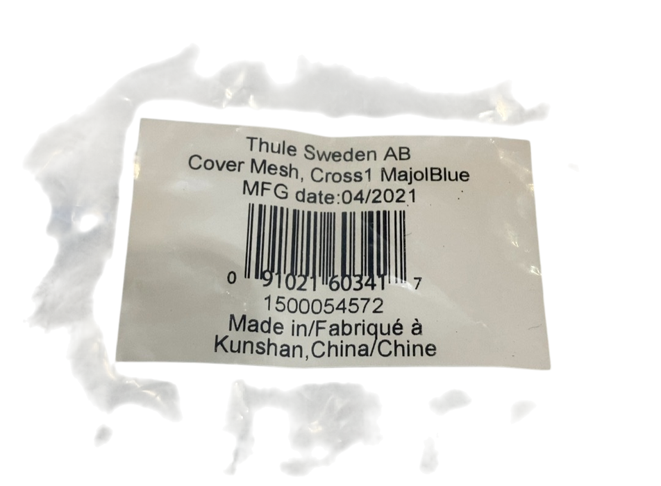 Shop Thule Chariot Cross Mesh Cover, Majolica Blue, Single Seat at GoodBuy Gear