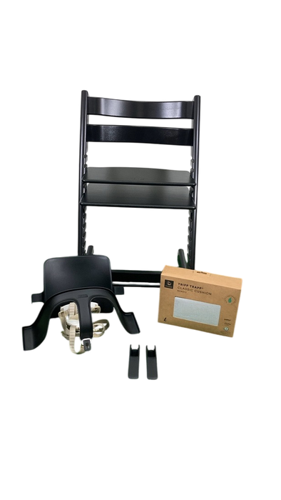 Shop Stokke Tripp Trapp Complete High Chair, 1, Black, Nordic Grey at GoodBuy Gear