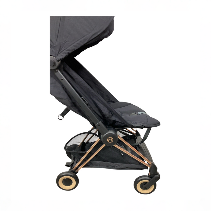 Shop Cybex Coya Stroller, 2024, Rose Gold, Sepia Black at GoodBuy Gear