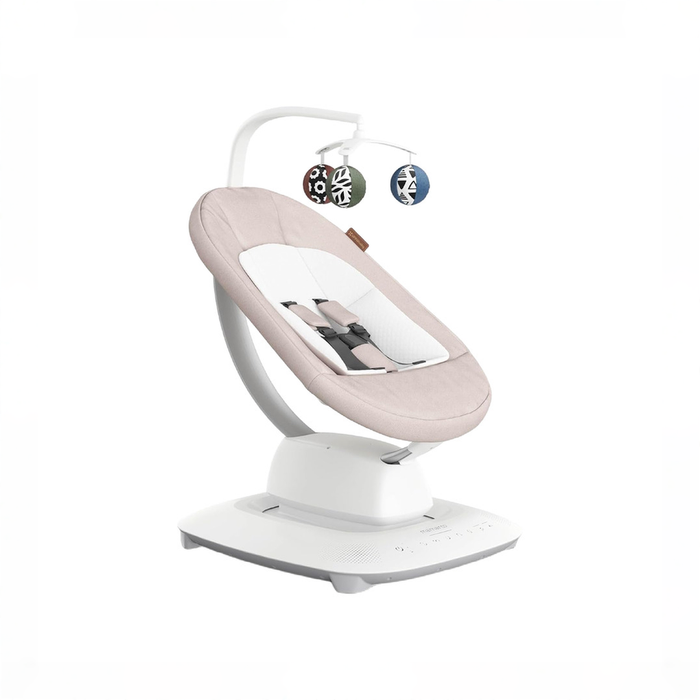 Shop UPPAbaby Mamaroo Smart Swing, Charlie (Sand Melange) at GoodBuy Gear