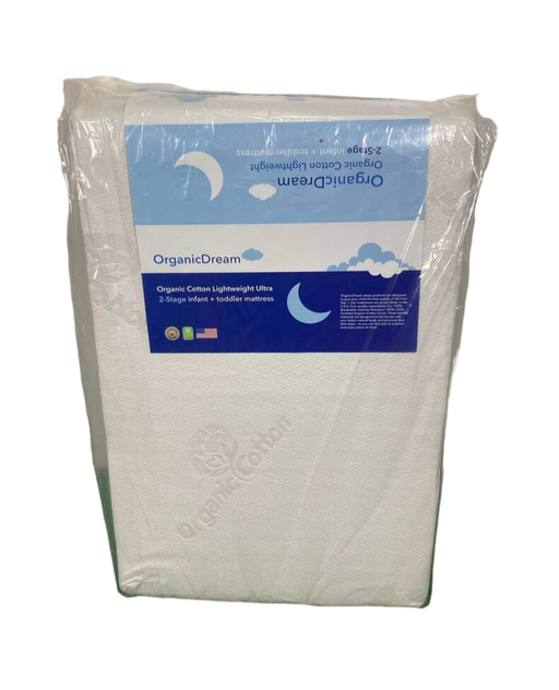 secondhand Organic Dream Organic Cotton 2-Stage Lightweight Ultra Crib Mattress