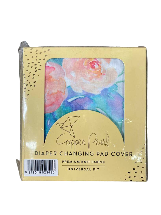 Shop Copper Pearl Diaper Changing Pad Cover, Bloom at GoodBuy Gear