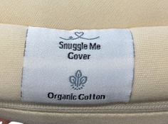Shop Snuggle Me Organic Lounger Curve, Natural at GoodBuy Gear