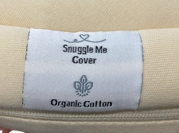 Shop Snuggle Me Organic Lounger Curve, Natural at GoodBuy Gear