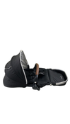 Shop Mockingbird 2nd Seat Kit with Extendable Canopy, Black, Silver With Penny Leather, Watercolor Drops at GoodBuy Gear