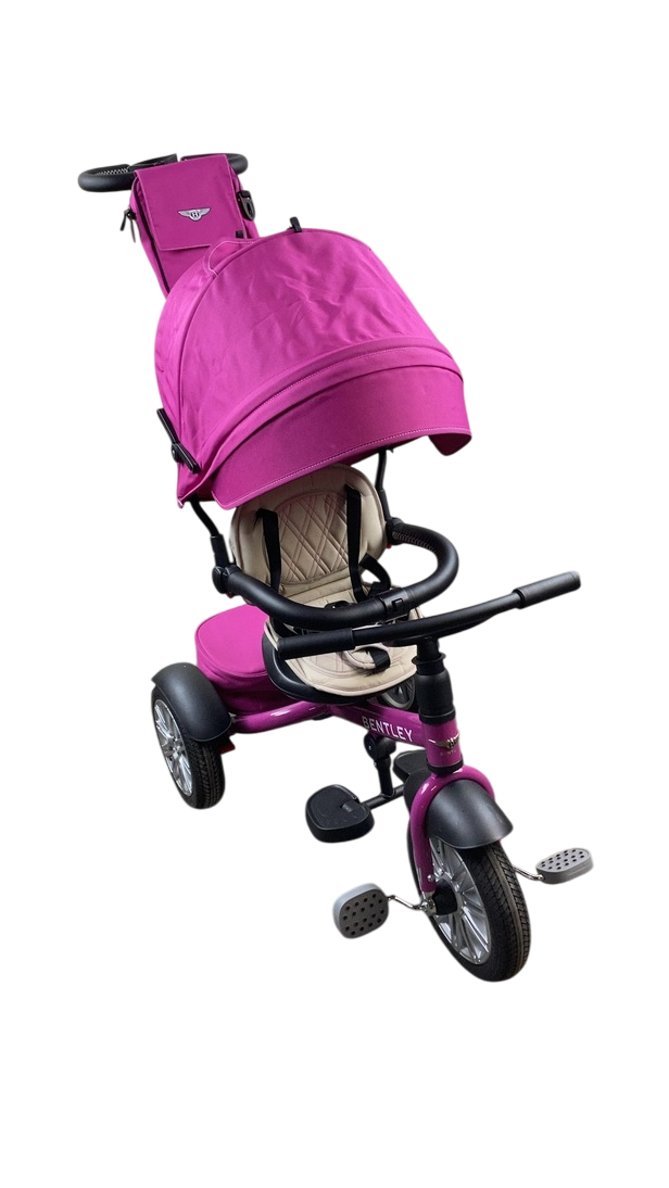 Bentley 6-In-1 Stroller Trike, Fuchsia Pink, 2024
