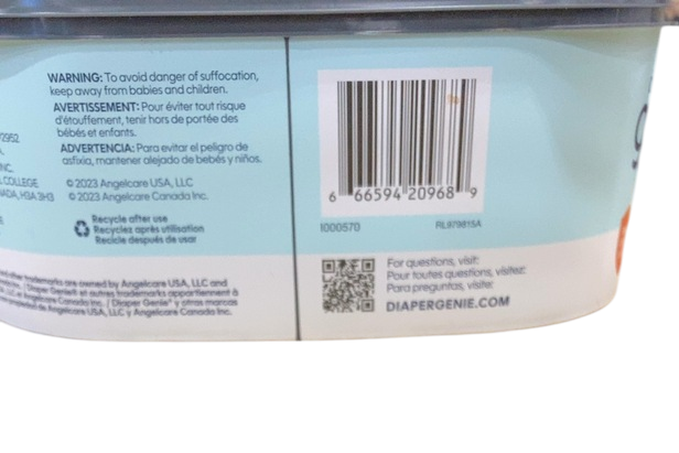 Shop Diaper Genie Jumbo Square Disposal Bag Refill, 810 Ct at GoodBuy Gear