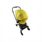 Shop DRAFT - Cybex Mios3 Stroller, 2024, Mustard Yellow, Rosegold at GoodBuy Gear