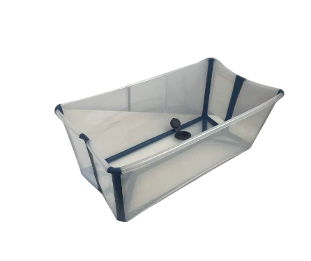 Shop Stokke Flexi Bath Bundle Pack, Transparent Blue, XLarge at GoodBuy Gear