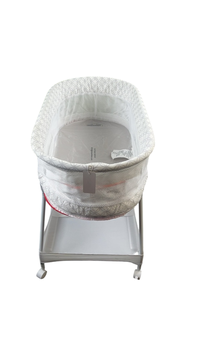 Shop Delta Children Sweet Dreams Bassinet with Airflow Mesh, Grey Infinity at GoodBuy Gear