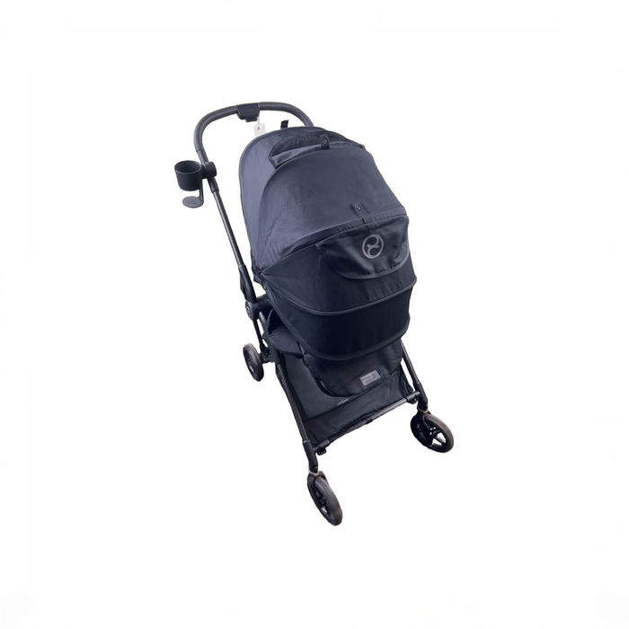 Shop Cybex Melio Carbon, 2022, Moon Black at GoodBuy Gear