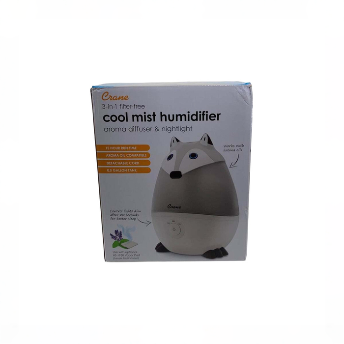 Shop Crane Adorable Ultrasonic Cool Mist Humidifier, Fox at GoodBuy Gear