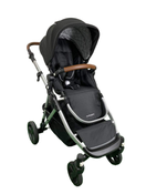 used Mockingbird Single to Double 2.0 Stroller, 2023, Silver with Penny Leather, Windowpane, Black