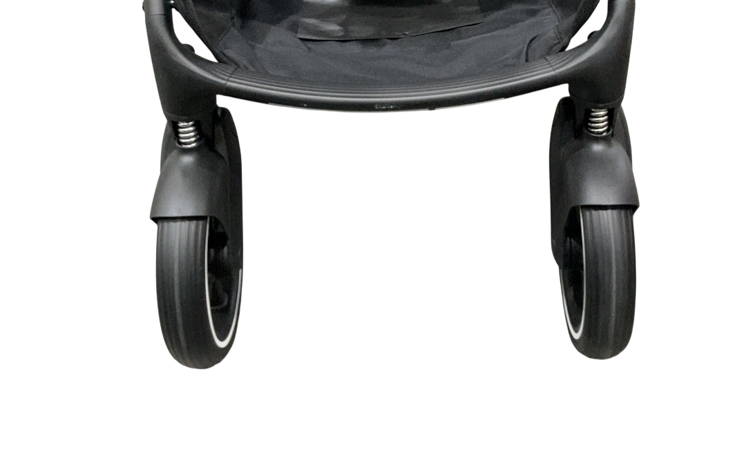 Shop Cybex e-Gazelle S Stroller, 2024, Almond Beige, Black at GoodBuy Gear