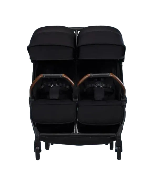 Silver Cross Jet Double Travel Stroller, 2025, Black