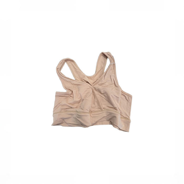 Shop DRAFT - Kindred Bravely French Terry Racerback Nursing and Sleep Bra, Beige, Large at GoodBuy Gear
