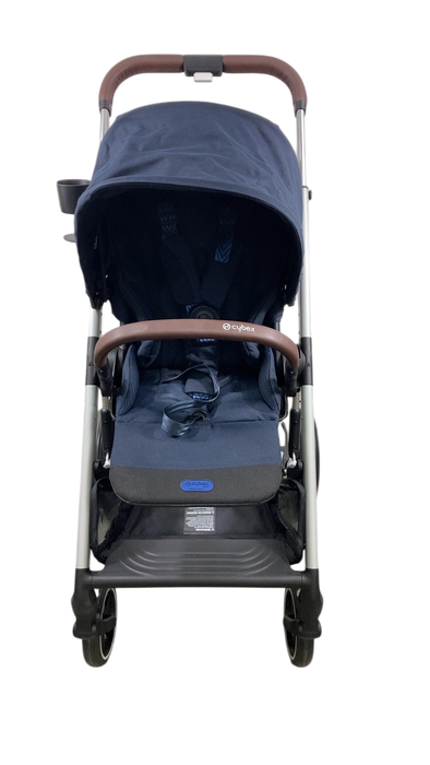 Shop Cybex Balios S Lux Stroller, Silver, Ocean Blue, 2024 at GoodBuy Gear