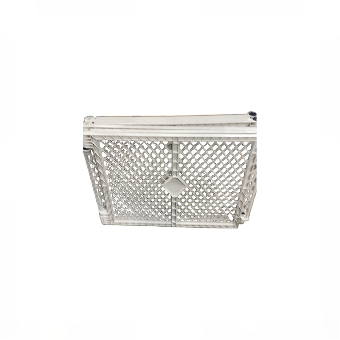 Shop Toddleroo By North States Superyard Duo Extra Wide Baby Gate & Play Yard: 6 Panel with Wall Mount, Light Grey at GoodBuy Gear