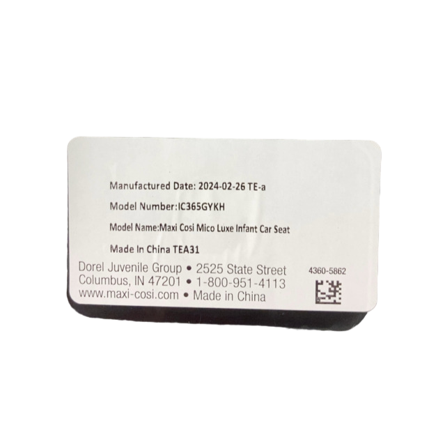 Shop Maxi-Cosi Mico Luxe Infant Car Seat, 2024, Midnight Glow at GoodBuy Gear