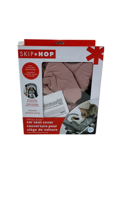 Shop Skip Hop Stroll And Go Car Seat Cover, Pink Heather at GoodBuy Gear