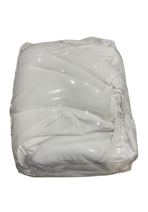 Shop Halo Breathable Crib Mattress Cover, White at GoodBuy Gear