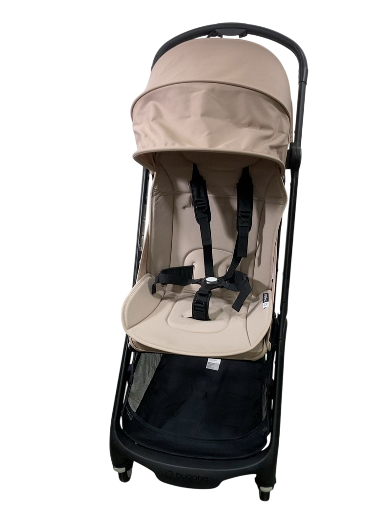 Bugaboo Butterfly Stroller, 2024, Black, Desert Taupe, Desert Taupe
