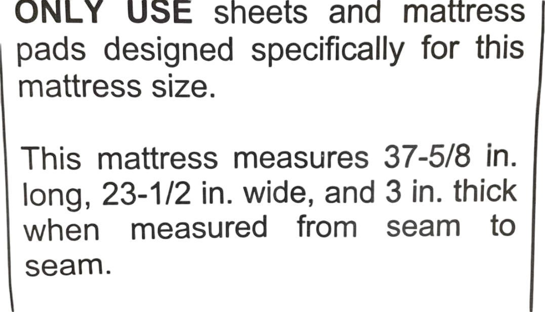 Shop Babyletto Pure Core Mini Crib Mattress With Hybrid Waterproof Cover, Mini at GoodBuy Gear