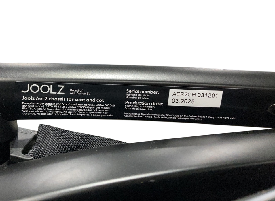 Shop Joolz Aer2 Lightweight Travel Stroller, 2025, Space Black at GoodBuy Gear