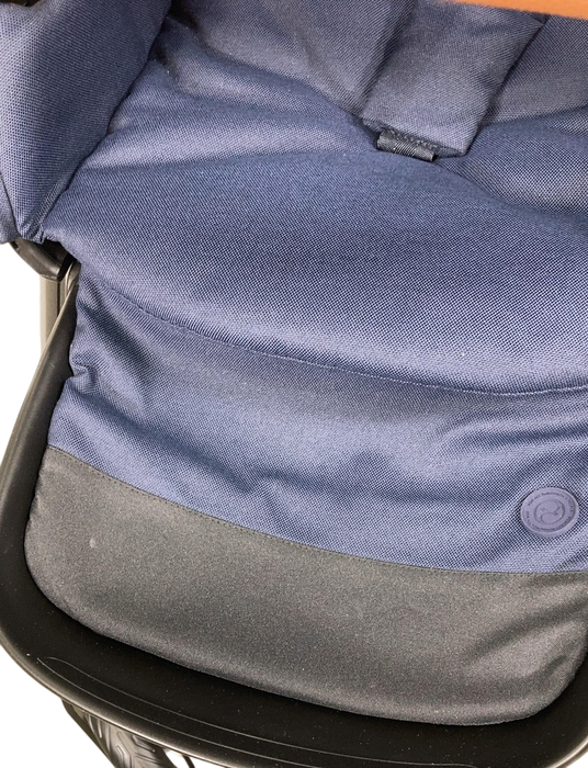 Shop Cybex Talos S Lux Stroller, 2020, Ocean Blue (Silver Frame) at GoodBuy Gear