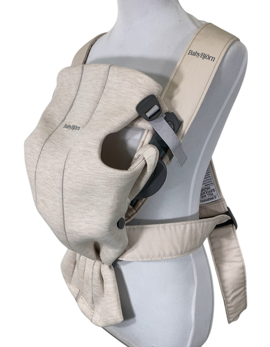 Shop BabyBjorn Baby Carrier Mini, Light Beige 3D Jersey at GoodBuy Gear