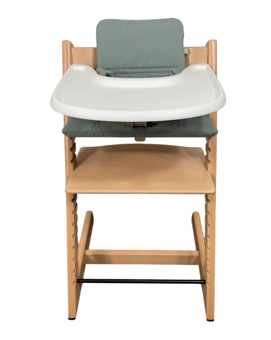 Shop Stokke Tripp Trapp Complete High Chair, 2, Glacier Green, Natural at GoodBuy Gear