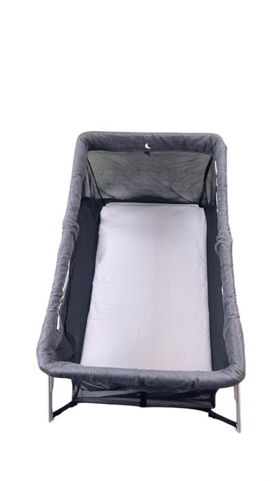 Shop Guava Family Lotus Travel Crib, Grey at GoodBuy Gear