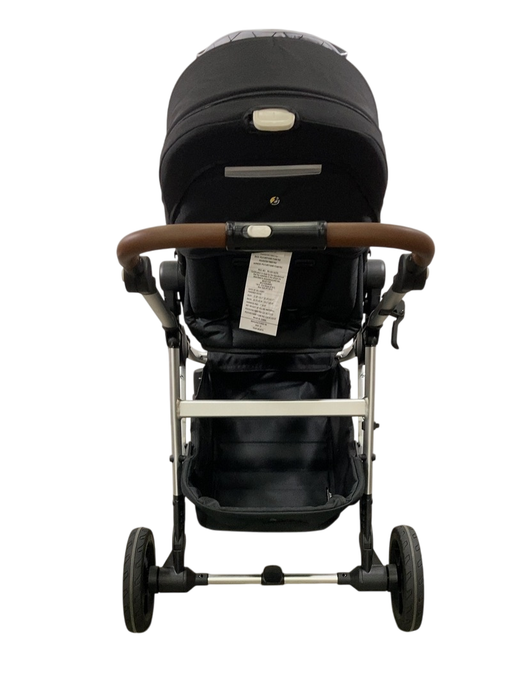 Shop Mockingbird Single to Double 2.0 Stroller, 2025, Black, Silver With Penny Leather, Windowpane at GoodBuy Gear