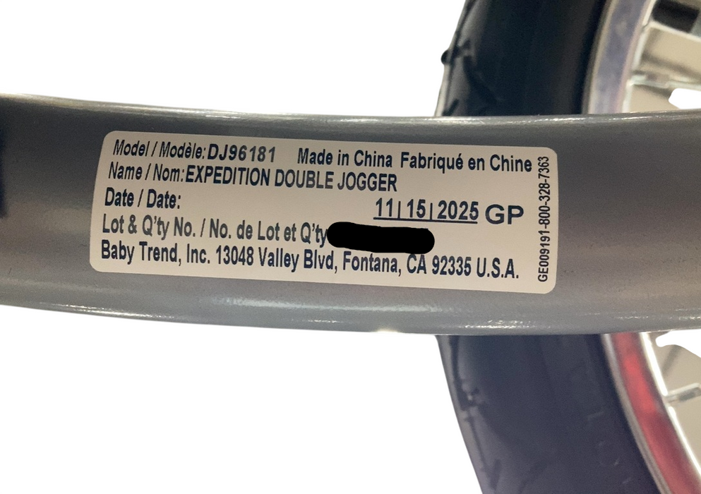 Shop Baby Trend Expedition Double Jogging Stroller, 2025, Centennial at GoodBuy Gear