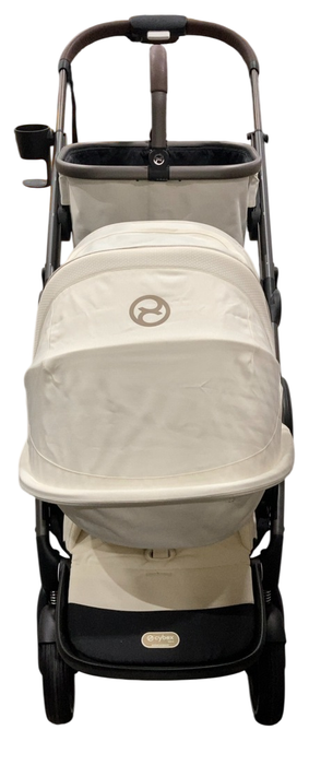 Shop Cybex e-Gazelle S Stroller, 2024, Seashell Beige, Taupe at GoodBuy Gear