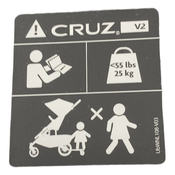 Shop UPPAbaby CRUZ PiggyBack Ride Along Board (2020+), V2/V3 at GoodBuy Gear
