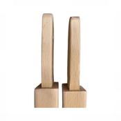Shop Mockingbird High Chair, Natural Beech, White at GoodBuy Gear