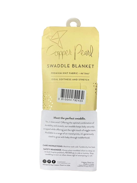 secondhand Copper Pearl Knit Swaddle Blanket, Zara