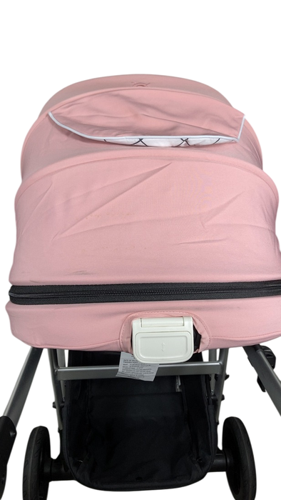 Shop Mockingbird Single to Double 2.0 Stroller, 2024, Bloom, Silver With Penny Leather, Windowpane at GoodBuy Gear